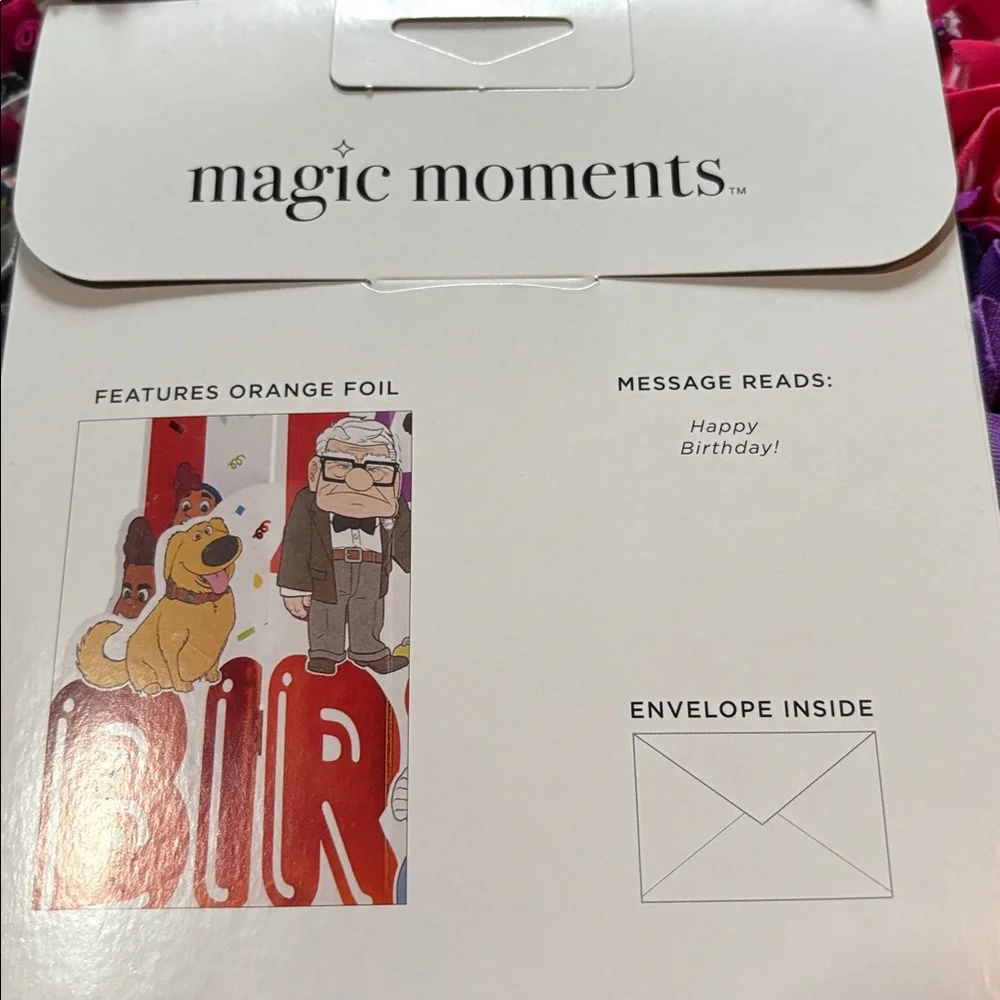 🆕American Greetings-Magic Moments ’Disney’ Characters Birthday Pop Up Card